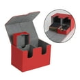 thumbnail image 3 of Boîte de Rangement pour Deck de 160 Cartes, Cartes de Collection, Contenant de Cartes de Rassemblement pour MTG TCG, Rouge, 3 of 9