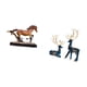 thumbnail image 5 of Figura de caballo,Figura coleccionable de caballo en miniatura,Adorno de caballo de resina,estatua de animal,decoración para el hogar,Estatua de ciervo alce,Figuras de ciervos y, 5 of 8