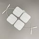 thumbnail image 2 of Electrodos, Almohadillas de repuesto con cable de valor para unidades, 20 electrodos de unidad (2 x 2 pulgadas, 20 unidades) ShuxiuWang 1327537001812, 2 of 5