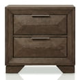 thumbnail image 6 of FOA Werren 5pc Espresso Wood Bed Set - King + 2 Nightstands + Dresser + Mirror, 6 of 15