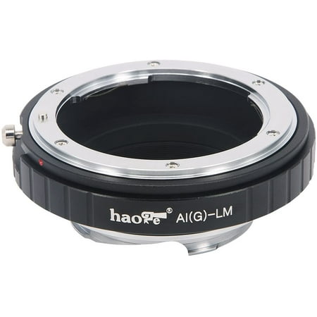 Lens Mount Adapter for Nikon Nikkor F AI/AIS/G/D Lens to Leica M LM Mount Camera Such as M240, M240P, M262, M3, M2, M1, M4, M5, M6, MP, M7, M8, M9, M9-P, M Monochrom, M-E, M, M-P, M10, M-A