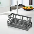 thumbnail image 6 of PRETXORVE Kitchen Sink Organizer, Kitchen Sink Organizer for Sponges and Dishcloth, Multi Functional Sponge Rack Rack Kitchen Storage Rack Sink Cloth Countertop, 6 of 9