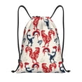 thumbnail image 1 of Gaeub Roosters Drawstring Backpack Bag Sport Gym Sackpack Heavy Duty String Backpack for Men Women-Medium, 1 of 6