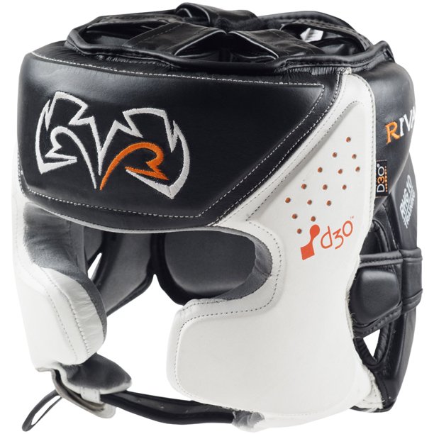 Rival Boxing RHG10 IntelliShock d30 Headgear XL Black/White