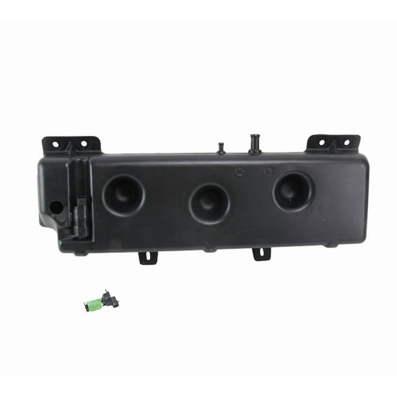 Heavy-Duty Front Washer Fluid Reservoir Compatible w/VN 2004, VNL 2000-2015 - Windshield Washer Tank Replaces 84716864, 82711780, 82714827, Automann 575.1085, Dorman 603-5506