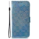 thumbnail image 5 of Para Motorola Moto G13 4g / G23 4g / G53 5g Funda de cuero Pu con patrón de flores deslumbrantes funda tipo billetera con tapa para teléfono, 5 of 5