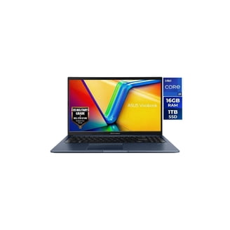 ASUS Vivobook 15.6” Laptop, Intel i7, 16GB RAM, 1TB SSD, Wi-Fi 6