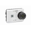 thumbnail image 3 of Kodak PIXPRO FZ45 Digital Camera (White) + Black Point & Shoot Camera Case + Transcend 64GB SD Memory Card + Tri-fold Memory Card Wallet + Hi-Speed SD USB Card Reader + More!, 3 of 8