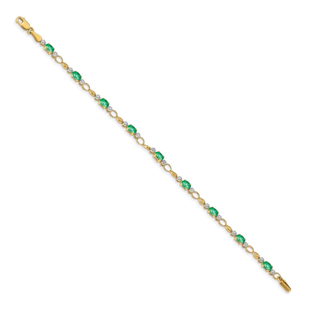 Emerald Tennis Bracelet – Happy Jewelers