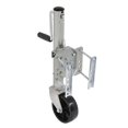 thumbnail image 4 of 6 Inch Solid Wheel Sidewind Round Swivel Trailer Jack With Bolt On Capacity 540KG For Jockey Wheel Boat RV Parts Accessories, 4 of 4