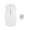Blanc, variante sur 2,4 g Sans Fil Portable Ultra Mince Silencieux 4 Touches Optique Sans Fil 1600 Dpi pour Ordinateur de Bureau Portable Noir