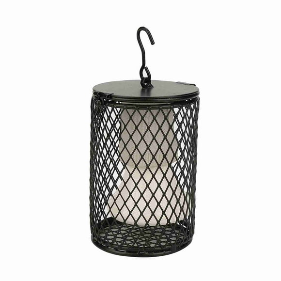 Ejoyous Bombilla de Cerámica Con Jaula, 100 W, Emisor de Cerámica Infrarroja, Lámpara de Calor para Lagarto, Serpiente, Pollito, Tortuga, Reptil ,, Reptil,, Reptil,