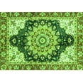 thumbnail image 1 of Ahgly Company Indoor Rectangle Geometric Green Traditional Area Rugs, 4' x 6', 1 of 4