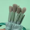 thumbnail image 4 of Makeup Brushes Set, Professional Cosmetic Brush Kit, 13-Piece Facial Eye Lip Blush Concealer Powder Brushes with Soft Synthetic Bristles, Durable Aluminum Handles, Lightweight and Portable Design, 4 of 9