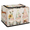 Multicolor 3, variant on CURLYOOT Animal Cute Giraffe Elephant Lion Storage Bin With Zipper Lid, Foldable Clothes Organizer Lidded Storage Baskets, Rectangular Box Closet Shelf Organizer for Bedroom Living Room
