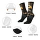 thumbnail image 5 of Balery Noble Style Bald Eagle Calcetas Largas con Estampado para Hombre y Mujer – Suaves y Transpirables, Talla Única (US 5-11), 5 of 6