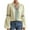 Beige, variant on Trendsetting Women's Apparel Fashion Plus Size Fashion Women Long Sleeve Comfortable Breathable V-Neck Blouses Shirt Tops
