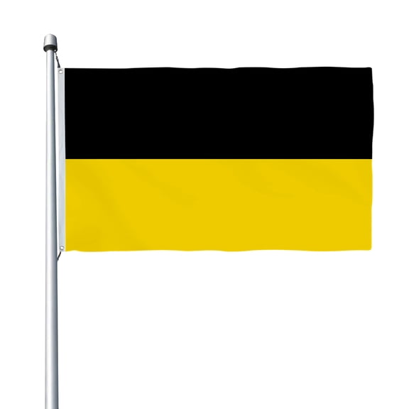 Aihccy Habsburg Monarchy Flag with Brass Grommets Size - 3x5Ft
