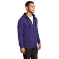 thumbnail image 4 of District ® The Concert Fleece ® Full-Zip Hoodie. DT800, 4 of 6