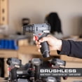 thumbnail image 6 of Hyper Tough 12V Brushless Cordless Drill Driver with 1.5Ah Battery, 6 of 16