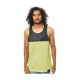 thumbnail image 1 of Fly Society The Pieced PU Tank Top para Hombre, Verde, XX-Large, 1 of 1