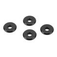 thumbnail image 4 of 4pcs Wheel Rim Adapter Gasket Aluminum Alloy Durable Wheel Adapter for TRAXXAS UDR 1/7 RC Car Black, 4 of 5