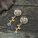 thumbnail image 4 of Xiao Hua Pendientes colgantes de estilo retro, nuevos y únicos, para mujer, estilo étnico bohemio vintage (amarillo), 4 of 4