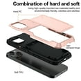 thumbnail image 2 of ELEHOLD Case for iPhone 13, Shockproof Heavy Duty Wallet Case with Hidden Card Holder for Women & Men,Gray, 2 of 11
