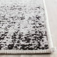 thumbnail image 4 of SAFAVIEH Adirondack Kiersten Abstract Faded Area Rug, Silver/Black, 3' x 5', 4 of 7