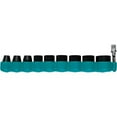 thumbnail image 2 of Makita E-01672 XPS 10 Pcs Impact Socket Set SAE w/ Standard Socket Adapter, 2 of 12