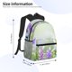 thumbnail image 2 of Easygdp Purple Butterfly On Wild Mochila Casual para Portátil, Mochila para Escuela, Viajes, Negocios, 2 of 6