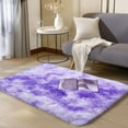 thumbnail image 3 of Conbriboy Rugs by Modern Simple Bedroom Bed Blanket Home Living Room living room rugs Area Rugs for Bedroom Living Room area rug 3x5ft Tie-dye purple, 3 of 9