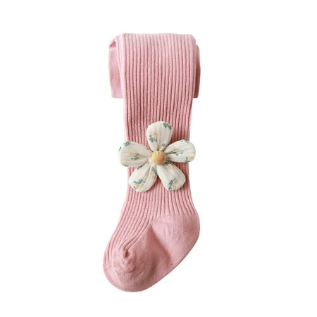 

Toddler Winter Autumn Girls Leggings Pants Warm Outwear Baby Clothes Flower Pantyhose