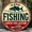 4, variant on HELLOYOUNG Retro Fishing Wall Sign: Fishing Enthusiast, Trapped by Reality 8 x 8 Inch Round Metal Ornament with Big-mouthed Bass and Anchor