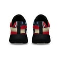 thumbnail image 4 of Patriotic Horse Print Sneakers Lightweight Comfortable Running Shoes for Men Women Black Size 8.5, 4 of 7