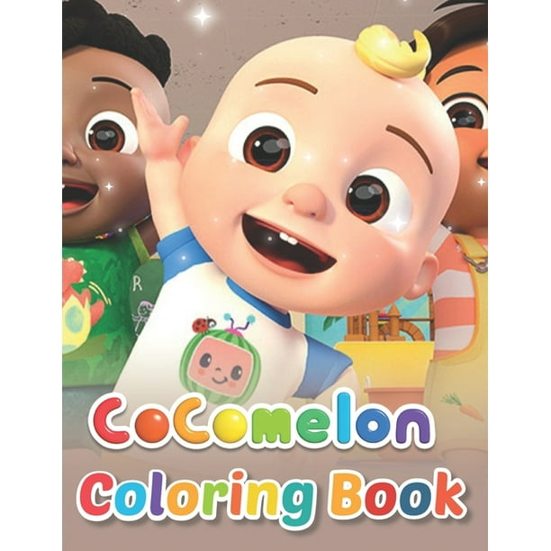 Cocomelon Coloring Book: Beautiful Coloring Book For Kids - Great Coloring Book a Gift For All Lovers (Paperback)