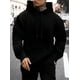 thumbnail image 5 of Sudadera Para Relajado Pure Color Pop Hombre Larga Oversize, 5 of 8