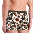thumbnail image 5 of Daiia Cow Tie Dye Men's Underwear Boxer Briefs, Cotton Stretch Moisture-Wicking Underwear-Small, 5 of 9
