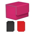 thumbnail image 2 of Estuche para tarjetas DYNWAVEMX Piel sintética Rosa 100 tarjetas, 2 of 8