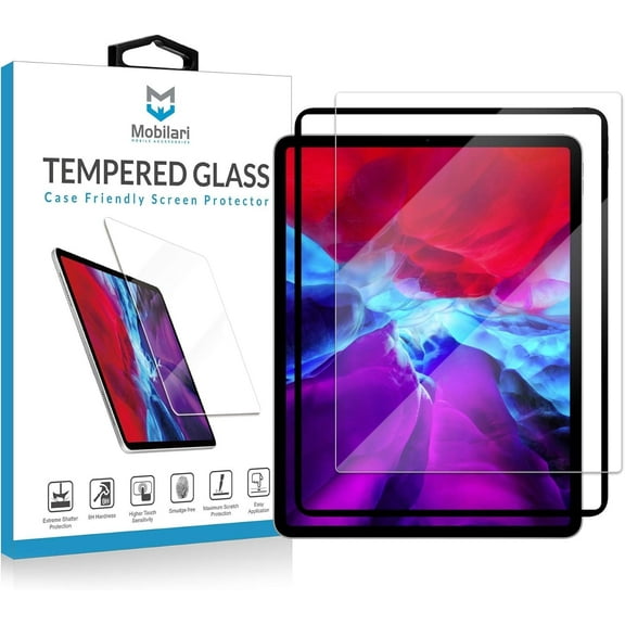 Mobilari iPad Pro 11-inch Screen Protector – Unmatched Clarity & 9H Tempered Glass Protection | US Brand 🇺🇸