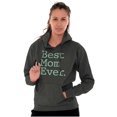 thumbnail image 3 of Best Mom Ever Mothers Day Present Hoodie Sweatshirt Women Brisco Brands 2X, 3 of 4
