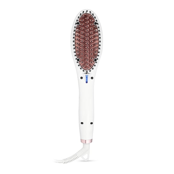 StyleCraft Ionic Hot Brush, Plastic, White