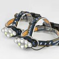 thumbnail image 4 of DECKON Linterna frontal, 8 LED 18000 lúmenes Linterna frontal LED recargable por USB, potente linterna frontal impermeable para acampar, escalar, cazar, pescar Kuyhfg Bienvenido a Kuyhfg, 4 of 4