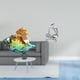 thumbnail image 2 of Figura de de cristal, animal marino, arte decorativo, estatua de pensador abstracto, adorno para el hogar, la oficina, la entrada, la habitac, 2 of 8