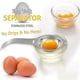thumbnail image 4 of Stainless steel egg white and yolk separator, baking accessory (as shown)., 4 of 5