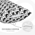 thumbnail image 3 of Balery Yin Yang Bedding Queen Pillow Cases - Envelope Closure - Soft Brushed Microfiber Fabric - Shrinkage and Fade Resistant Pillow Cases-14"x20", 3 of 6