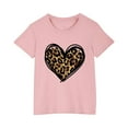 thumbnail image 1 of Zpanxa Chemises Filles T-Shirt à Imprimé d'Halloween Col Rond Manches Courtes Haut Mode en Coton 3 Ans, 1 of 4
