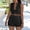 Black, variant on Women's Shorts New Foreign Trade Women'S Sexy Sleeveless Jumpsuit From Europe And America,Blue Women's Shorts S