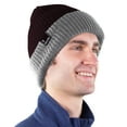thumbnail image 2 of TruFit Acrylic Knit Unisex Beanie Hat, Warm Insulated Winter Hats, 2 of 5
