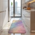 thumbnail image 4 of Colorful Tie Dye Nebula Pattern Kitchen Rug Mat,Kitchen Runner Rugs Non Skid Washable,Decorative Kitchen Floor Mats for Kitchen,Sink,Laundry,17"x47.2", 4 of 7